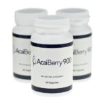 acai berry 900 supplement in bottles