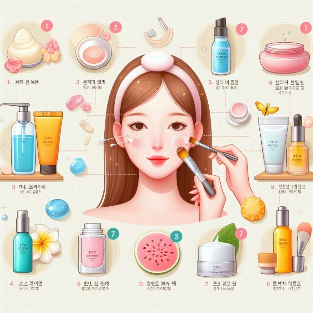 ingredients for Korean skincare