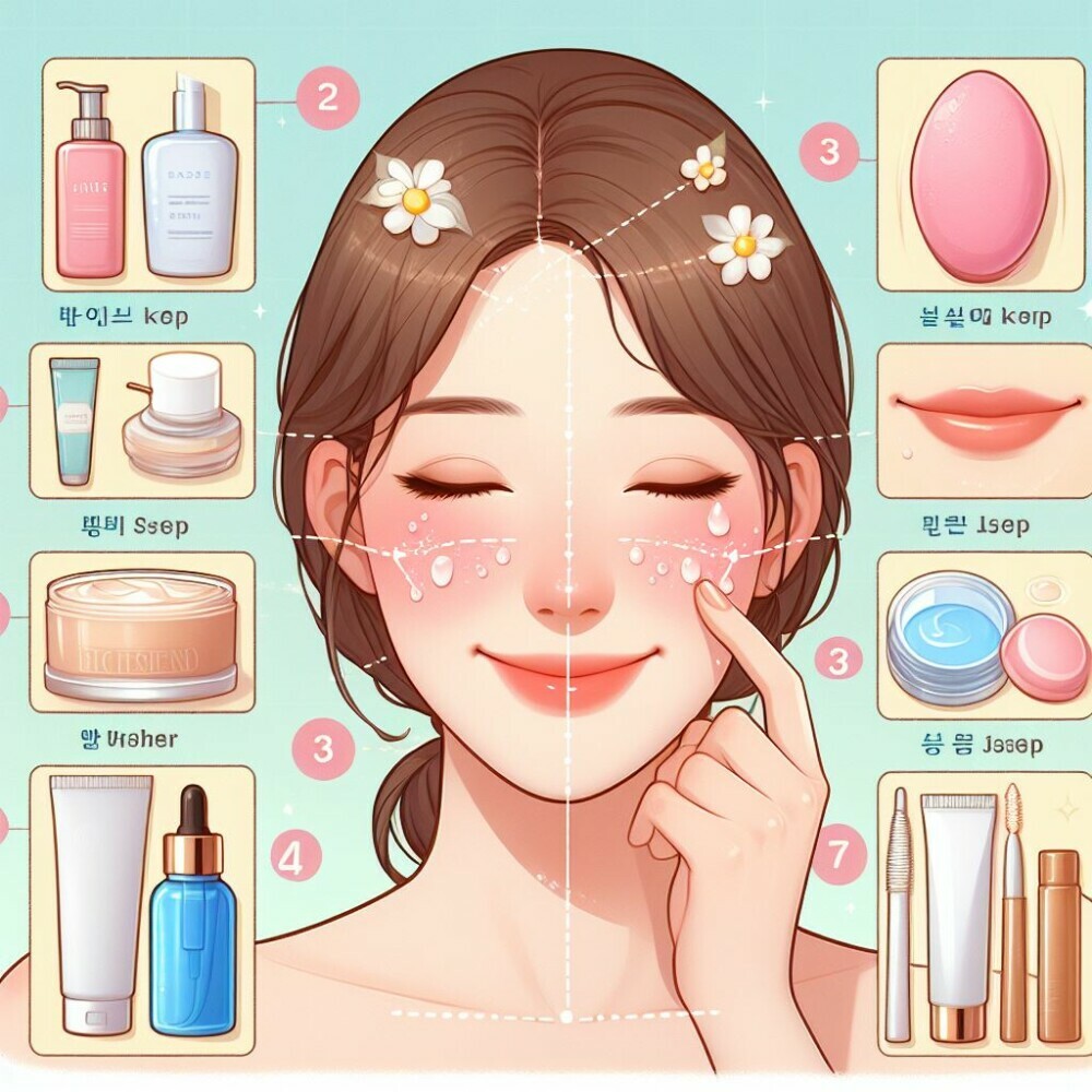 Korean skincare routine 