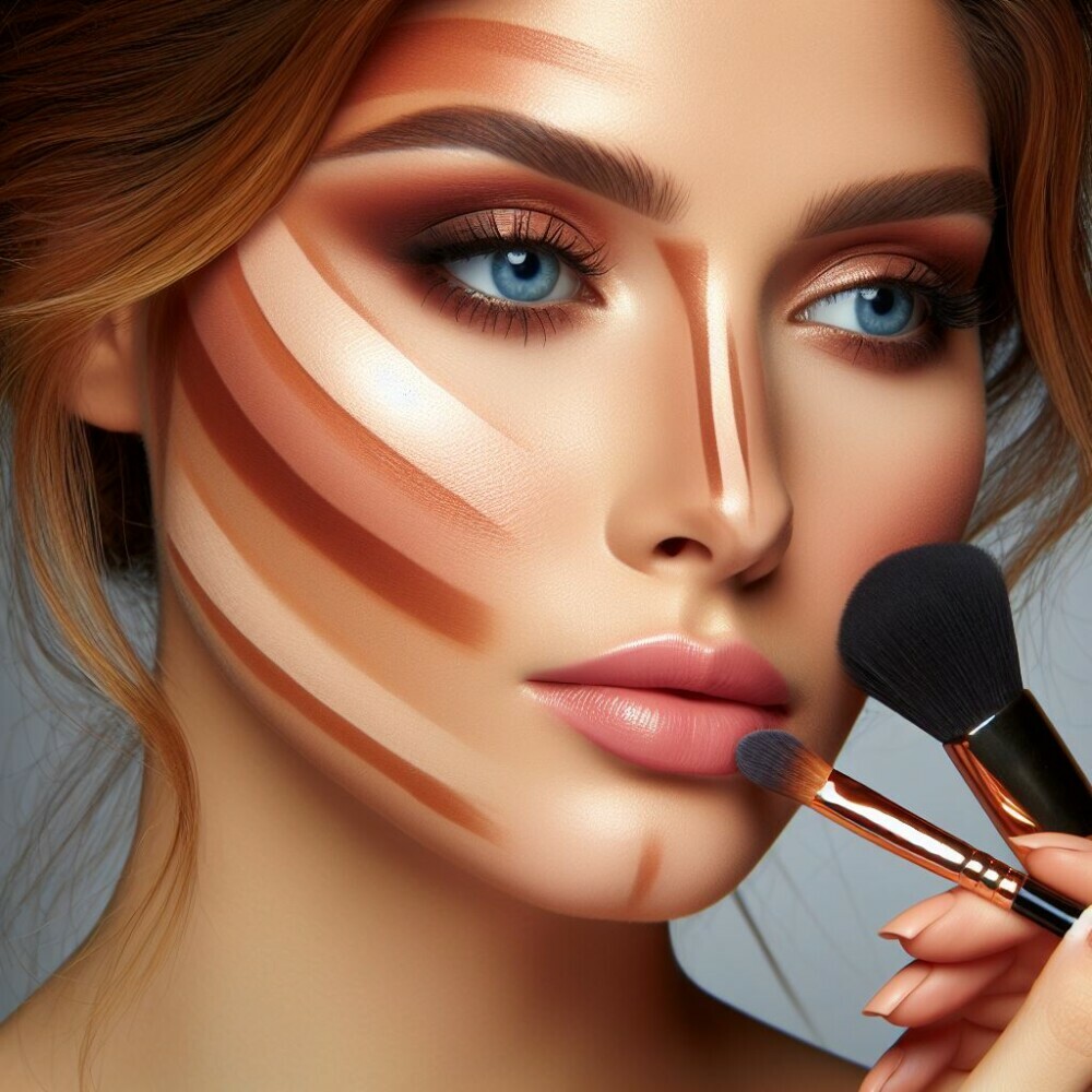 Contouring And Highlighting Makeup Techniques